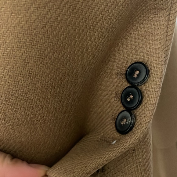 Camel colored Zara Coat - Picture 5 of 5
